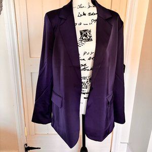 Rachel Zoe Satin Blazer